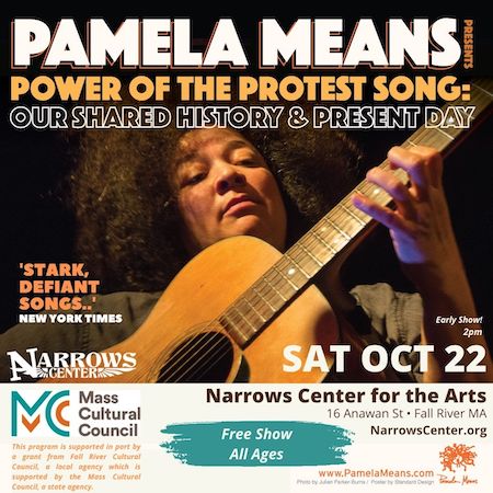 Pamela Means presents The Power of the Protest Song: Our Shared History & Present Day