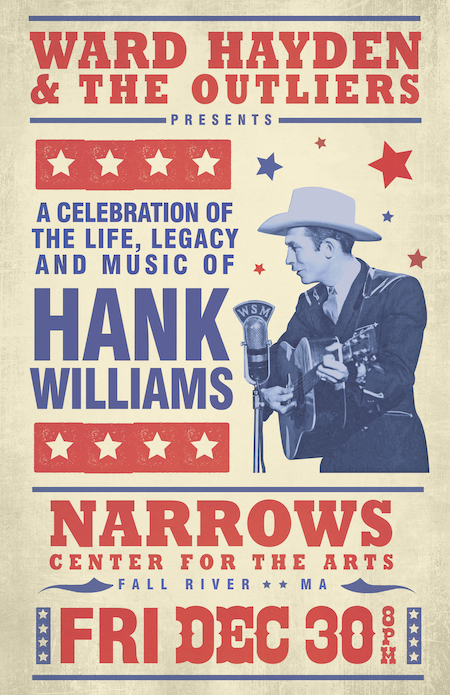Ward Hayden & The Outliers presents A Celebration of the life, legacy, & music of Hank Williams