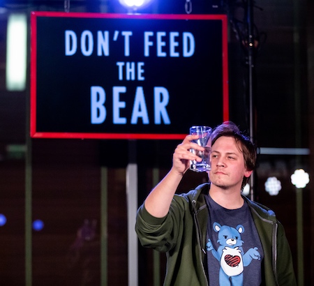 don't feed the bear at Yumaverse Room, Narrows Center for the Arts - Event poster