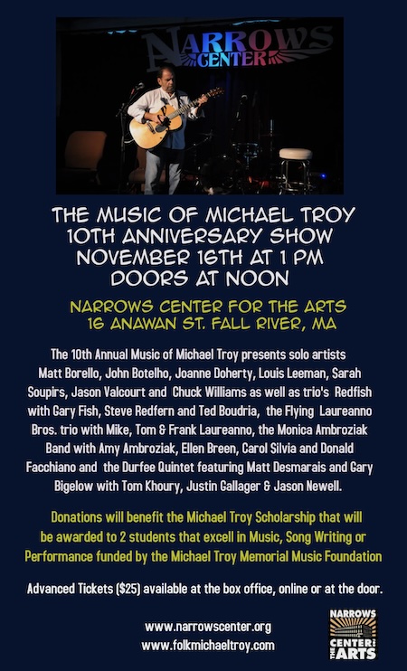 10th Annual Music of Michael Troy Concert