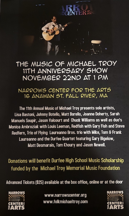 11th Annual Music of Michael Troy Concert